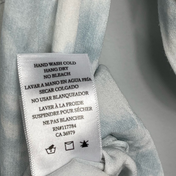 RAILS Kellen Tie Dye Pajama Top S Long Sleeve Button Front Small - Picture 13 of 15